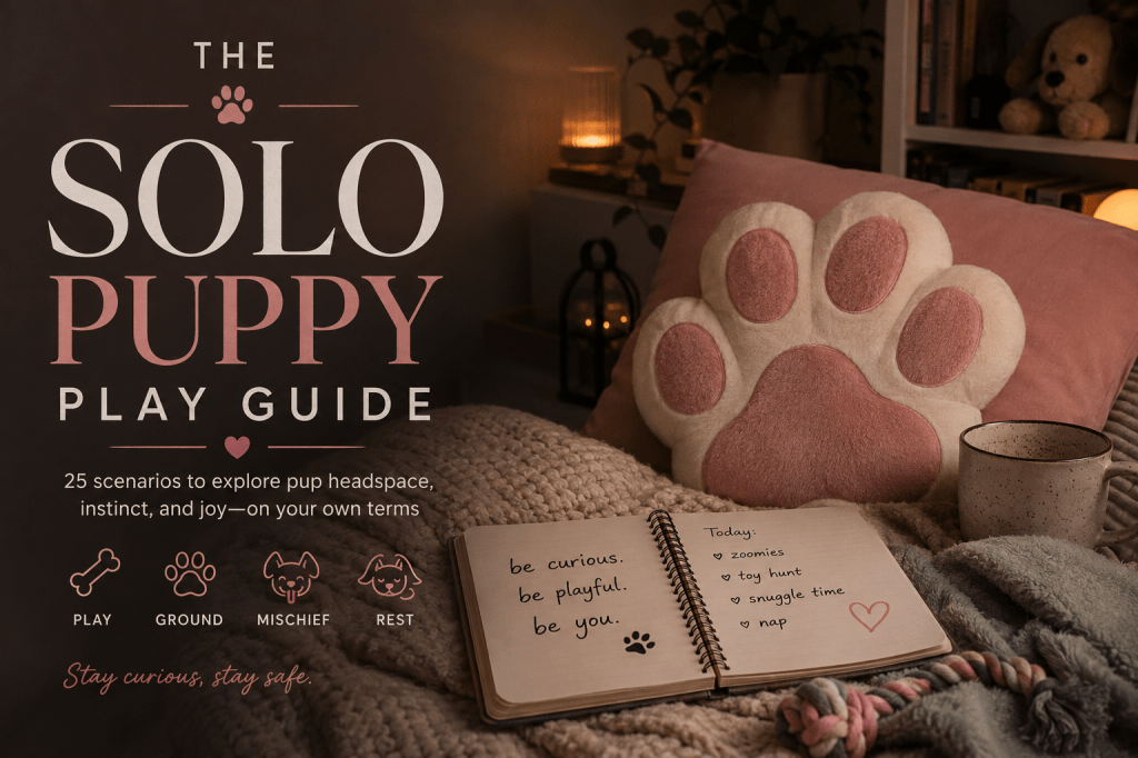 Puppy Play without a&nbsp;handler!